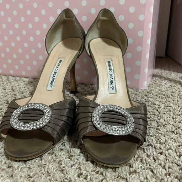 Manolo Blahnik Sedaraby D'Orsay Pump (38.5) - Picture 1 of 6